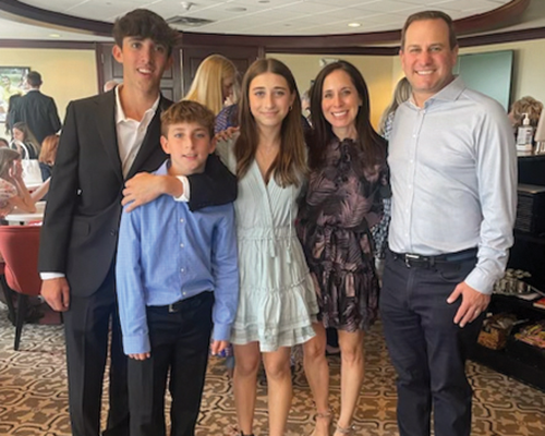 Scott Sherman and family