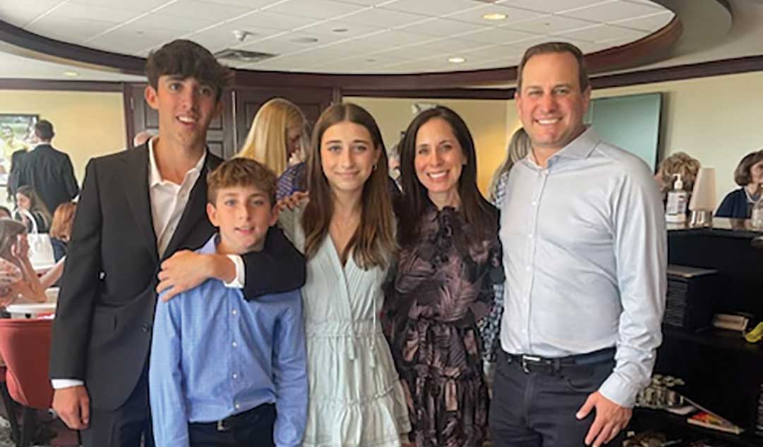 Scott Sherman and family